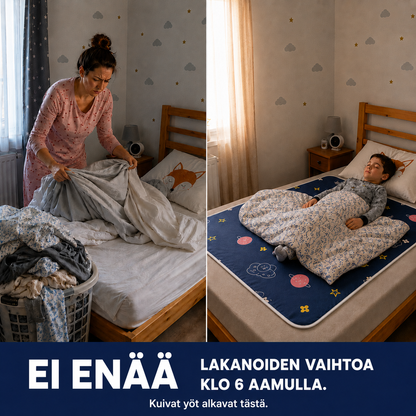 Kuivayö – vedenpitävä harjoittelumatto
