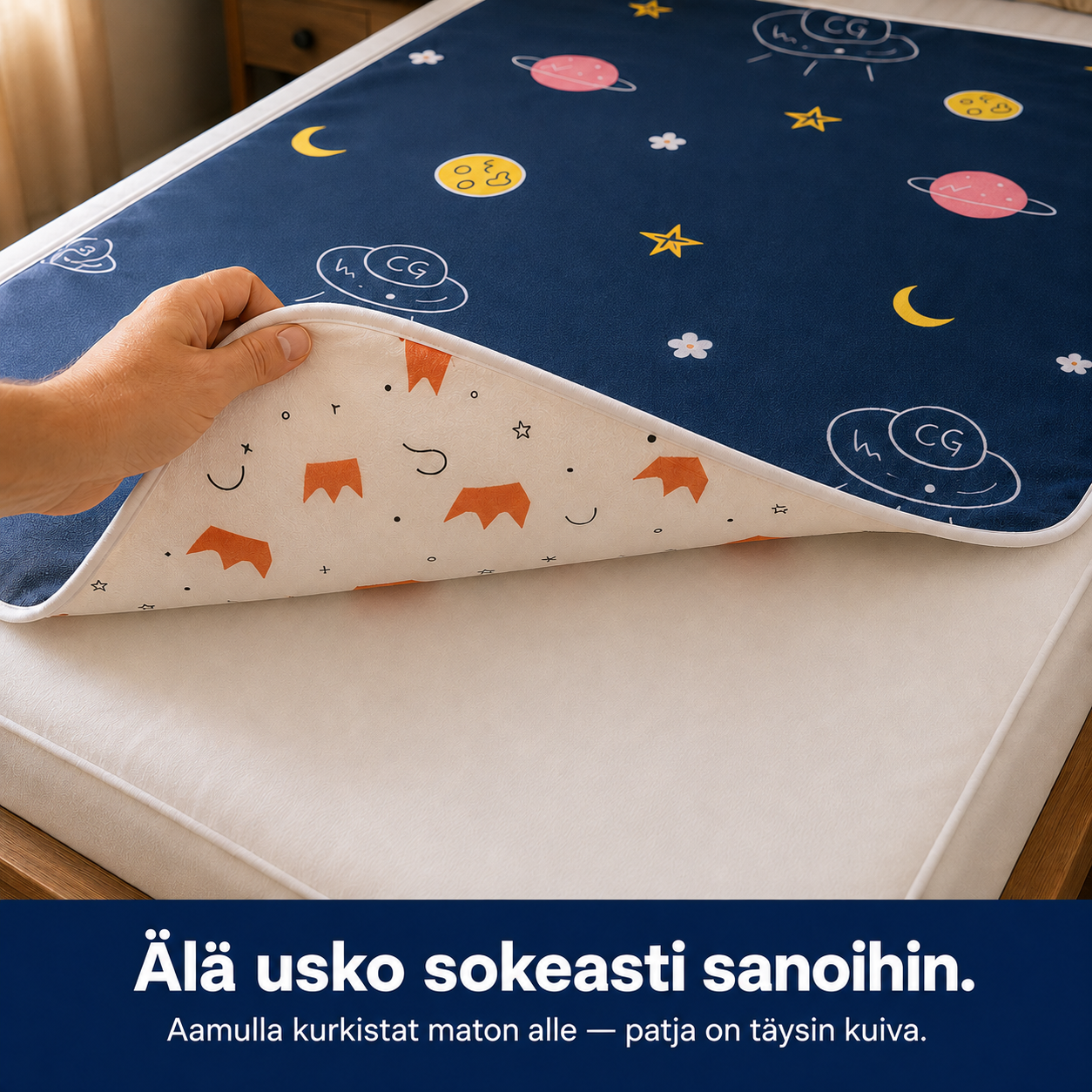 Kuivayö – vedenpitävä harjoittelumatto